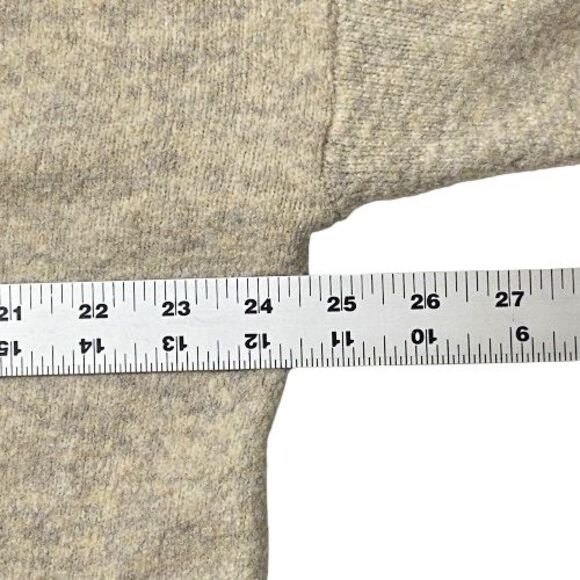 Time & Tru Oversized V Neck Sweater Womens Size XL 16 - 18 - Picture 6 of 7